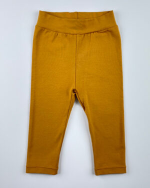 1091710201-Legging-Okergeel-TessLiva-handgemaakte-baby-kinderkleding