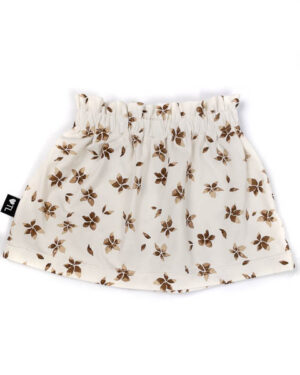 Paperbag-skirt-Flowers-camel-TessLiva-handgemaakte-baby-kinderkleding