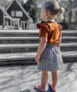 Handgemaakte paperbag skirts