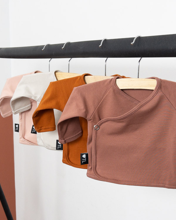 Handgemaakte overslag shirts