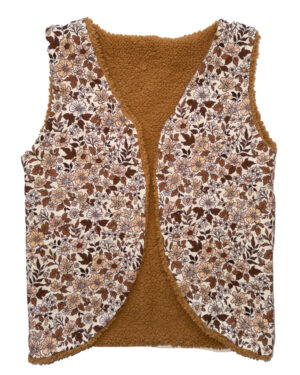 gilet-vintage-flowers-brown-camel-teddy-tessliva-handgemaakte-baby-kinderkleding1b