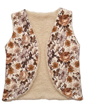 gilet-bloemen-bruin-licht-biege-teddy-tessliva-handgemaakte-baby-kinderkleding1b