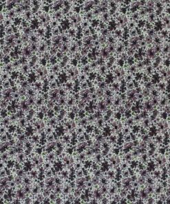 Jurkje a-lijn met ruffles bloemen oud mauve 98