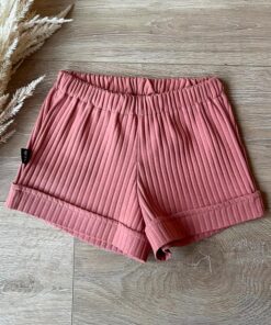 Short roze (brede rib)