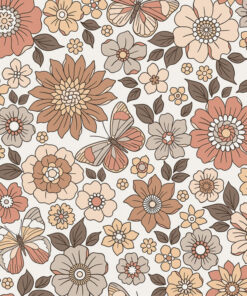 Flowers en butterflies