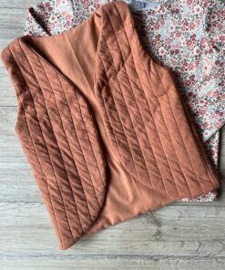 Gilet gewatteerde autumn peach autumn peach