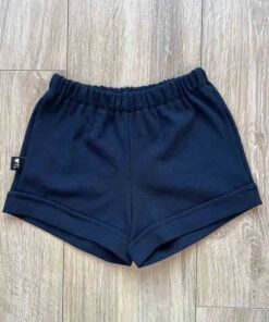 Short donkerblauw (fijne rib)