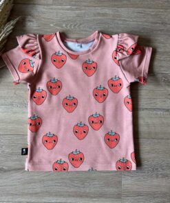 Shirt aardbei (french terry)