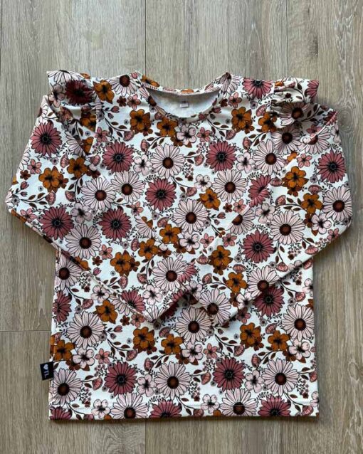 Longsleeve autumn flowers