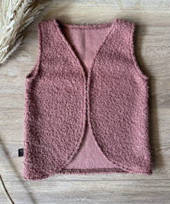 Gilet geen oud roze (teddy) 98/104